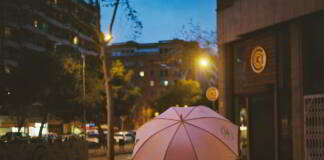 parasol duży damski